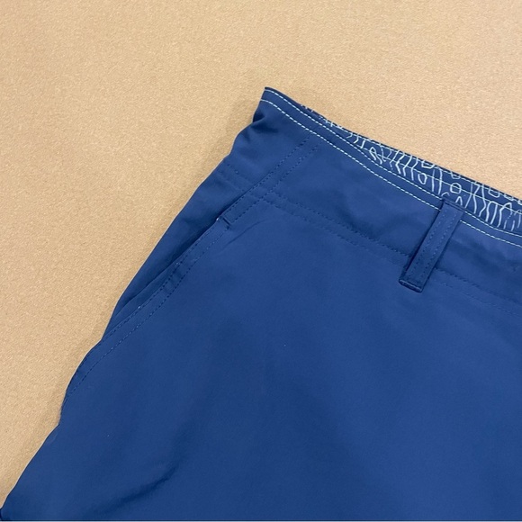 Men’s AFTCO Polyester/Elastane Navy Blue Shorts Size 40 - Picture 3 of 11